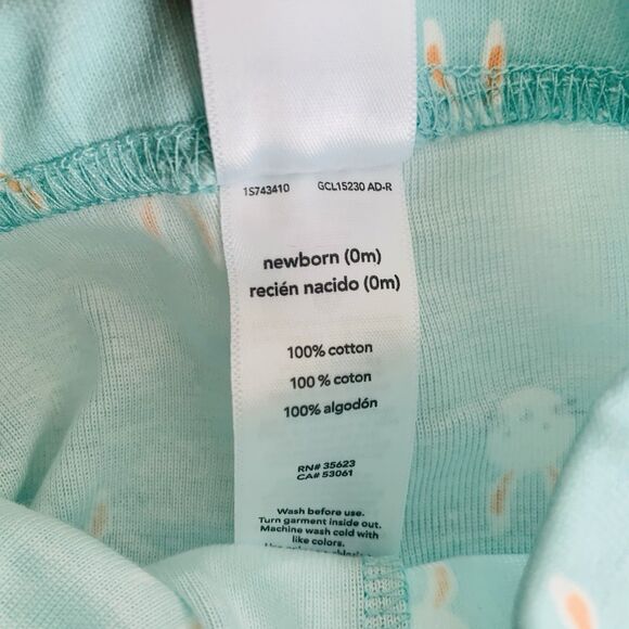 Carters Easter Outfit Baby Newborn NB Snuggle Bunny 2 Piece Bodysuit Pants Cute - Picture 5 of 5
